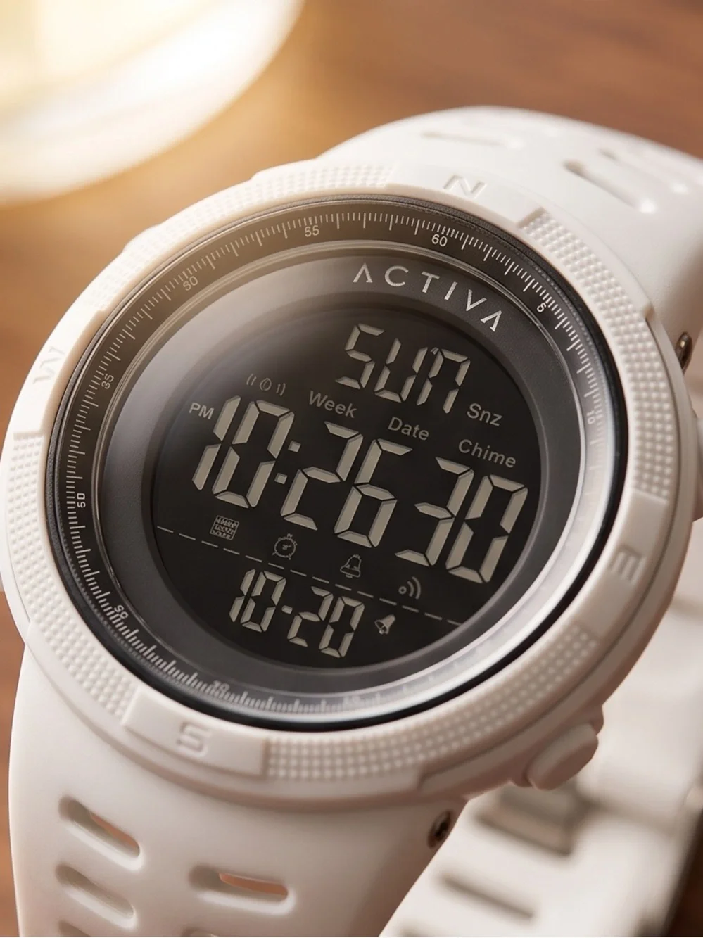 Invicta Activa Men’s White and Black Digital Sport Watch